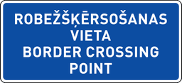 Robežšķērsošanas vieta