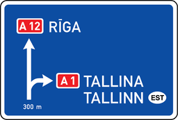 Virzienu iepriekšējais rādītājs