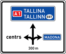 Virzienu iepriekšējais rādītājs