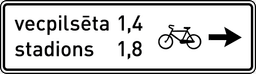 Virziena rādītājs velosipēdistiem