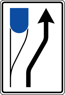 Braukšanas joslas beigas