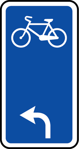Velosipēdu maršruta virziena rādītājs