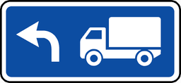 Kravas automobiļu braukšanas virziens